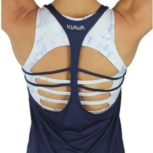 KIAVA Navy Suspension Tank Top